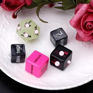 lan 5pcs Sex Dice Fun Adult Erotic Love Sexy Posture Lovers Humour Game Novelty Toy .