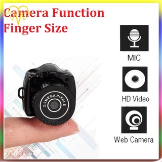 [mall] Y2000 Mini cámara videocámara HD 640*480P Micro DVR videocámara portátil Webcam Video grabadora de voz cámara