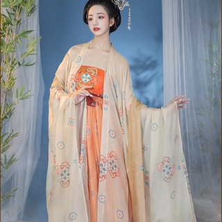 Novedad para mujer, disfraz de princesa, disfraz de hada Hanfu, traje de manga larga hasta el pecho, ropa de baile folclórico, ropa de actuación