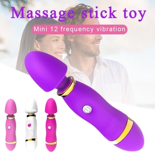 Waterproof Vibrator 12 Frequency Vibration G-Spot Dildo Clit Massager Couple Women Sex Toy