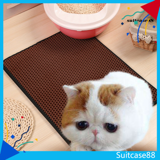 [SC] alfombrilla de cojín EVA de doble capa impermeable plegable para gatos gatitos