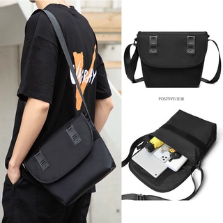 Bolso de hombro para hombre pequeño bolso de hombro Casual Mochila deportiva bolsa de mensajero para hombre de gran capacidad estudiante de la marca de moda japonesa bolsa de mensajero