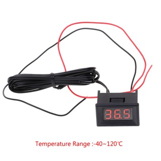 kiss* termómetro Digital LED sonda de coche nevera congelador temperatura -40~120C grado DIY