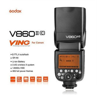(Flash) Godox Speedlite Ving V860 II V860II-C Kit (Flash V860IIC para Canon)