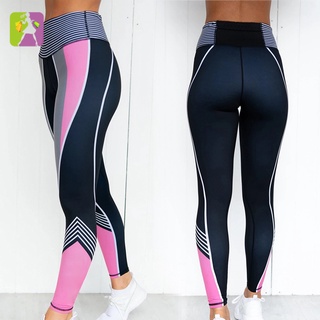 New Printed Slim Yoga High Waist Sweatpants Women's Leggings 3D Digital Print Pencil Pants