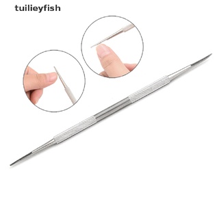 tuilieyfish levantador de uñas encarnado del pie y lima de doble extremo de pedicura de acero inoxidable mx