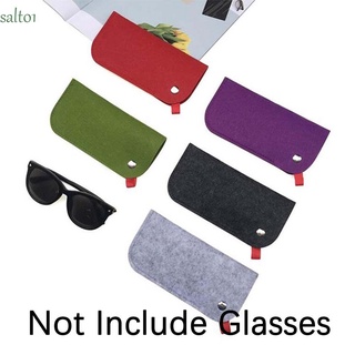 SALT01 Portátil Bolsa de gafas Suave adj. Depósito M. Bolsa de gafas Mujeres Leer Fieltro de celulosa Hombres Regalo Moda F. Armario de gafas/Multicolor