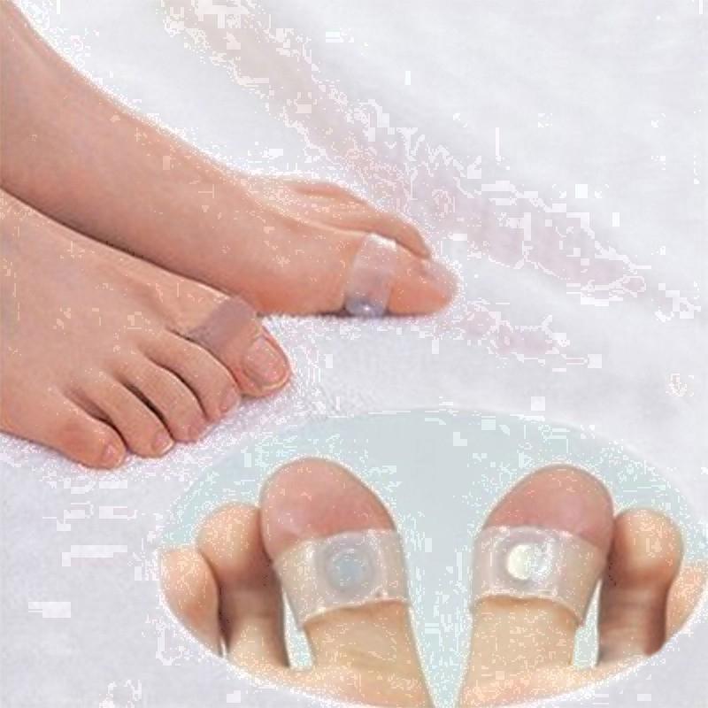 quemador de grasa pérdida de peso anillo de silicona magnético de acupresión anillos de masaje de pies adelgazante eficazmente reducir en el cuerpo (2)
