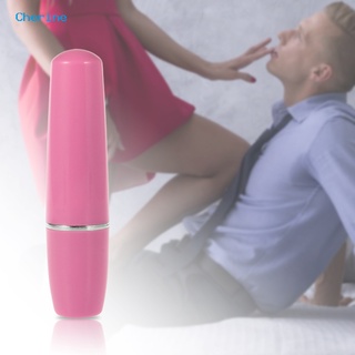 [cher] lápiz labial vibrador automático forma portátil abs adultos vibrador palo para mujer