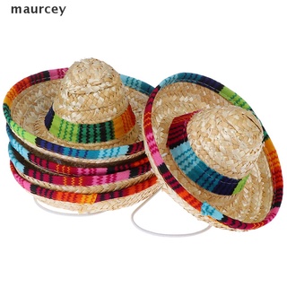 maurcey mini perro mascota sombrero de paja sombrero de gato sombrero de sol fiesta playa sombreros de paja sombreros perros sombrero mx