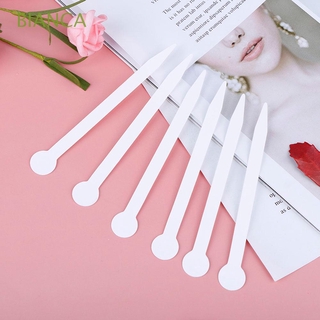 BIANCA Commercial Perfume Test Paper 100 Pcs Perfume Strips Tester Paper Strips Professional Essential Oils Paper Strips Pointed Shaped Test aromatherapy 115*15mm Round Dots Fragrance Test/Multicolor (1)