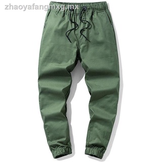 spring and summer overalls men s trendy brand Korean hip-hop loose harem pants student trousers ins men s casual pants