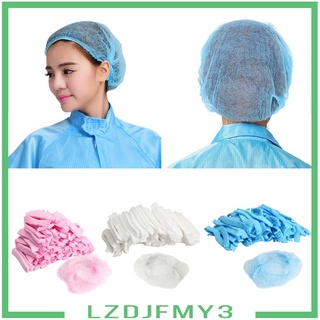 [precio de actividad] 100 pzs gorras desechables para el cabello/gorra de bronceado/comida/redes de cabello elásticos