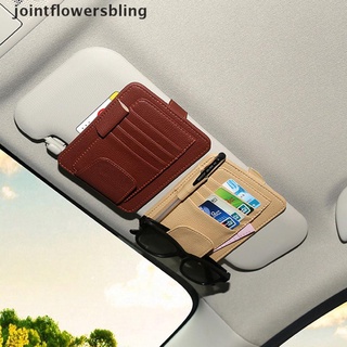 jbmx coche auto visera de sol punto organizador de bolsillo bolsa bolsa de tarjeta gafas titular de almacenamiento gloria (1)