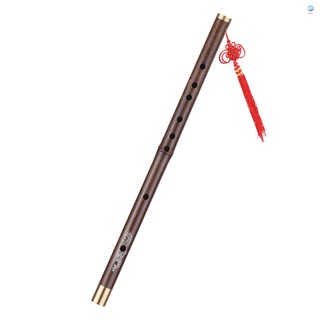 Flauta Profesional De Bambú Negro Dizi Tradicional Hecha A Mano Instrumento De Viento Musical Clave De Nivel De Estudio C
