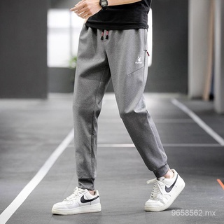 Moda para hombres primavera y otoño estudiante otoño tobillo Pantalones anchos tobillo-atado deportes Casual pantalones de trabajo pantalones estilo coreano versátil moda
