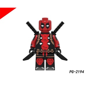 Lego minifiguras Loki Iron Man Hulk Deadpool superhéroe bloques de construcción juguetes (6)