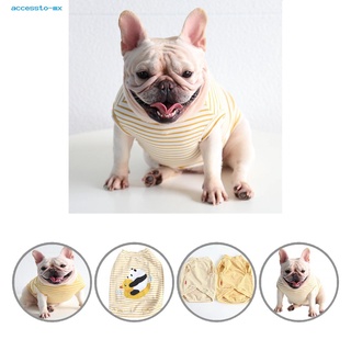 accessto 2 colores chaleco para mascotas verano mascota perro chaleco cosplay suministros resistentes a la decoloración para la tienda de cachorros
