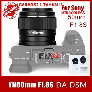 Yongnuo YN50mm F1.8S DA DSM lente de enfoque automático para Sony E-mount nuevo.