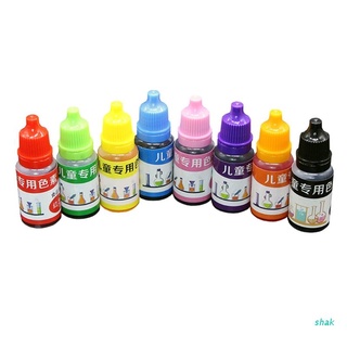 shak 8 colores 10ml líquido resina epoxi pigmento diy hecho a mano colorantes colorantes jalea joyería fabricación