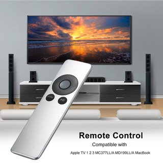 Mando A distancia de repuesto para Apple TV Control remoto Universal Compatible con Apple TV 1 2 3 MC377LL/A MD199LL/A MacBook