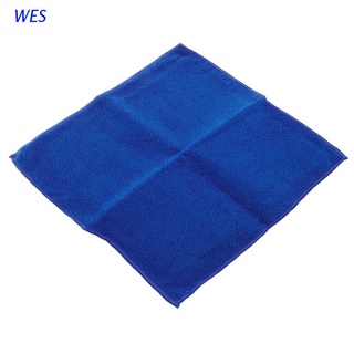 wes - toalla de tela de microfibra para coche, diseño de 12"x12"