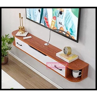 Nuevo mueble de tv minimalista colgante mesa de tv. mesa auxiliar