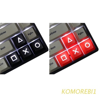 komo abs teclado mecánico retroiluminado teclado oem perfil r1 teclas de dirección (1)
