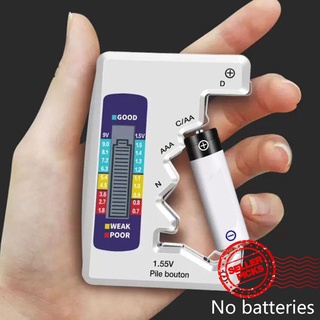 comprobador de batería lcd digital universal c d n aa u botón celda aaa 1.5v s g8i4