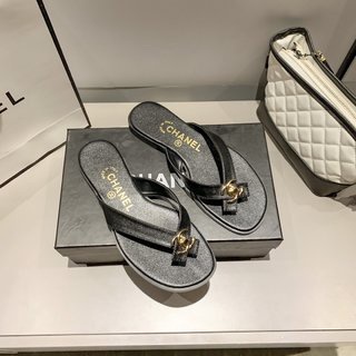! ¡chanel! 2021 verano nueva moda ocio tendencia mujeres sandalia zapatos planos mujeres Flip Flop