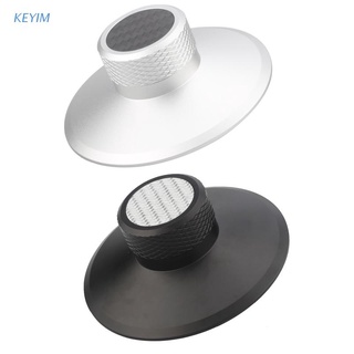 KEYIM Reducing Vibration Stable Aluminum Record Weight Clamp LP Vinyl Turntables Metal Disc Stabilizer for Records Player