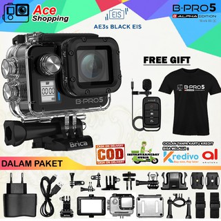 Bpro 5 Alpha Edition Mark III S - AE3s - cámara de acción libre de micrófono remoto y externo + camiseta y Acc