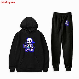 2021 Europe and the United States Friday Night Funkin game 2D printed men s and women s hooded sweater and leggings