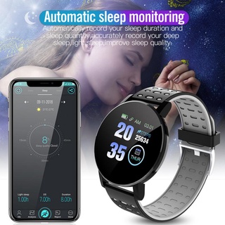 2022 nuevo 119plus smart watch hombres presión arterial smartwatch mujeres reloj deportivo tracker whatsapp para android ios pk b57 116 d13 m4 (5)