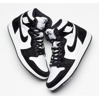 Tenis Nike Jordan 1 Retro Negro & Blanco + Llavero de regalo