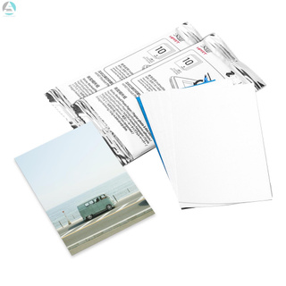 hprt 10 hojas de papel fotográfico con respaldo pegajoso 2 x 3 pulgadas tecnología sin tinta para mt53 inalámbrico bt portátil de bolsillo impresora fotográfica