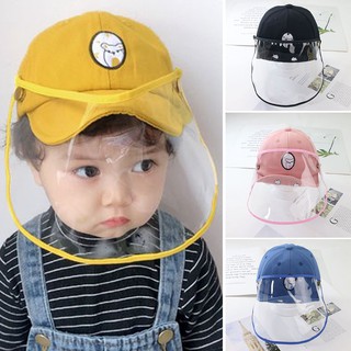 Lasvegas Bebé Anti-Escupir A Prueba De Polvo Cubierta De La Cara De Protección Sombrero