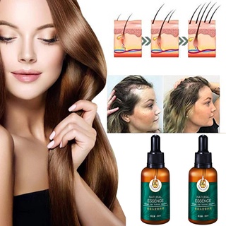 30ml jengibre crecimiento líquido anti-pérdida crecimiento del cabello aceite esencial cuidado del cabello 2pcs