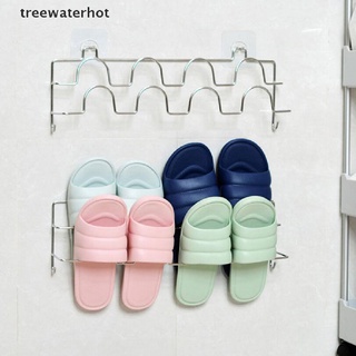 [treewaterhot] estante de almacenamiento montado en la pared para colgar zapatos organizador gancho mx