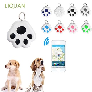 LIQUAN Mini Rastreadores de actividad Impermeable Dispositivo localizador Rastreador de GPS Cartera Bluetooth Anti-perdida Para mascotas, perros, gatos, niños Llaves Inalámbrica Vehículo buscador/Multicolor