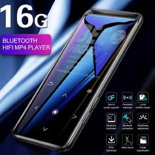 Benjie M6 Bluetooth 5.0 sin pérdida reproductor MP3 16GB HiFi portátil Audio FM Radio EBook grabadora de voz reproductor de música MP3