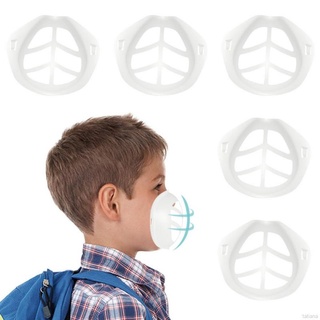 Máscara de cara interior marco de apoyo casero máscara de tela fresco soporte de silicona más espacio para una respiración cómoda lavable reutilizable (4)