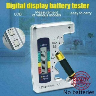 Comprobador de batería Lcd Digital Universal comprobador C d n U Aa botón celda Aaa S 1.5V I2X7