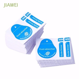 JIAWEI LCD Screens Dust Removal Sticker Camera Lens Cell Phone Dust Absorber Screen Cleaning Tool Mobile Phone Accessories Tablet PC Tempered Glass Screen Cleaner Dust-absorber Guide Sticker Dust Papers