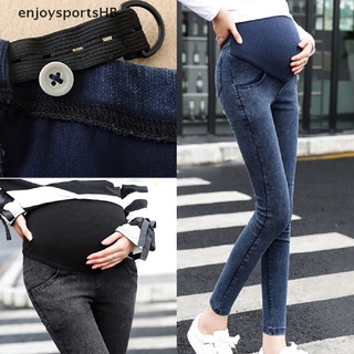 [EnjoysportsHB] Moda Mujeres Embarazadas Pantalones Delgados Skiny Jeans Casual Vaqueros De Maternidad [Caliente]