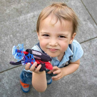 Spider-man guante Web Shooter dardo Blaster lanzador juguete Spiderman disfraz niños (9)