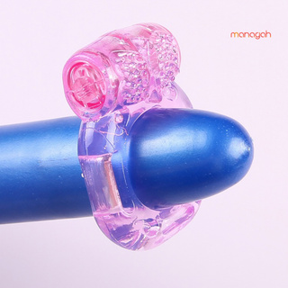 (Sexual) Flexible vibrador pene polla Delay anillo G-spot estimulador pareja adultos juguete Sexual (7)