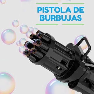 Juguete Pistola de Burbujas Automática Soplador de Burbujas Niños Fiesta (1)