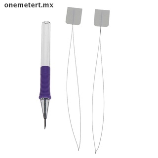 ONE Embroidery Pen Punch Needle with Threader DIY Craft Tool for Embroidery Felting .
