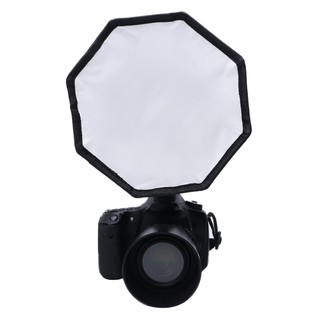 Mini Flash difusor Octagonal SoftBoX para Canon Nikon Sony YongNuo Nissin Godox (4)